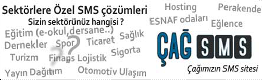 Sekt�re �zel Sms ��z�mleri